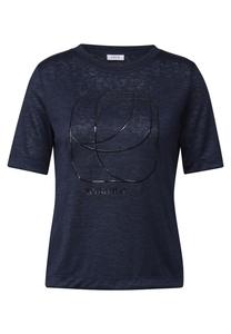 Рубашка Street One Studio, темно-синий