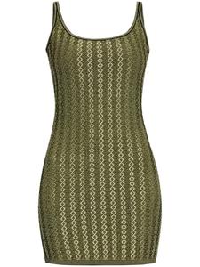 Мини-платье Jacquemus Marino, зеленый