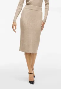Юбка-Карандаш viril noos Vila, Natural Melange