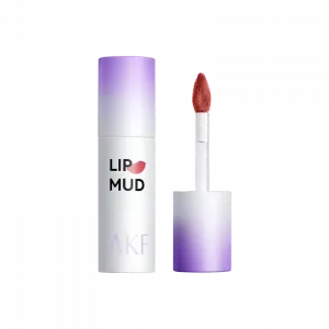Бальзам для губ Lip Mud в обновленной упаковке, матовый, легко растушевывается, устойчив к смазыванию, создает эффект нюдового макияжа AKF