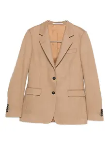 Однобортный блейзер из верблюжьей шерсти TAGLIATORE, коричневый