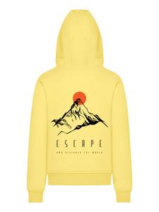 Свитер F4NT4STIC Escape Discover the World Mountain, Lemon