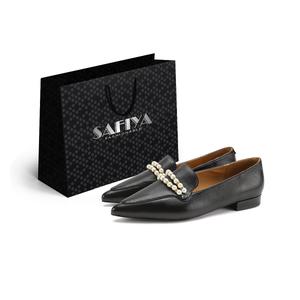 Повседневные однобортные туфли женские SAFIYA, Black