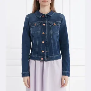 Джинсовая куртка узкого кроя Vivianne Tommy Hilfiger, синий