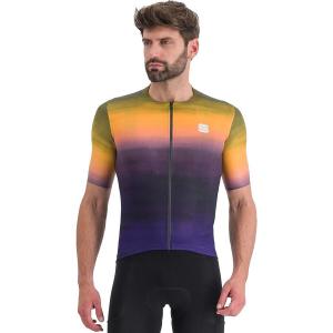 Футболка Sportful Flow Supergiara Sportful, Nightshade Dark Gold