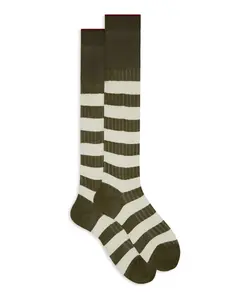 Мужские длинные носки из хлопка, итальянского производства. Gallo, мультиколор