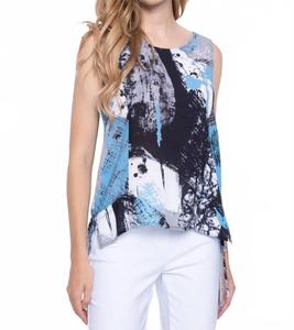 Цветная майка Malibu со сборками на шнурке Picadilly, Malibu Multi