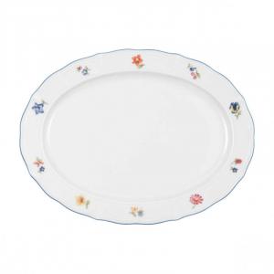 Sonata Nostalgia Тарелка сервировочная овальная 31х23 см Seltmann Weiden, красочный