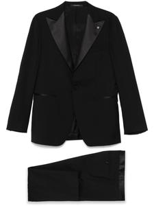 Tagliatore костюм-двойка из вирджинской шерсти, черный