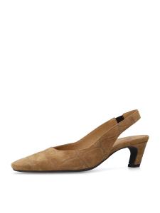 Туфли-лодочки с открытой пяткой MANFIELD, коричневый