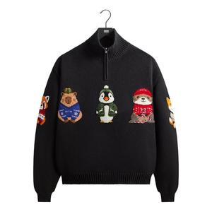 Kith Kithmas 2025 Animals Wyona Quarter Zip 'Black'