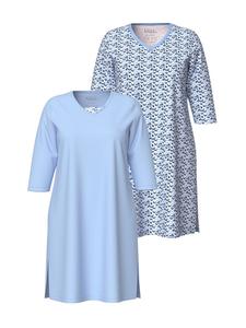 Ночная рубашка Ulla Popken, светло-синий