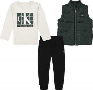 Комплект из 3 предметов: жилет-брюки Calvin Klein для мальчиков, Atlantic Deep/Silver Birch/Deep Black