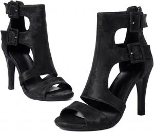 Женские ботильоны-туфли на высокой шпильке Alyaafifa, с открытым носком, на щиколотке, с пряжкой и молнией, летние праздничные вечерние клубные туфли для бала и выпускного