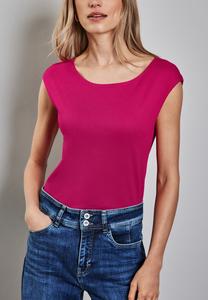 Базовая футболка Street One, розовый