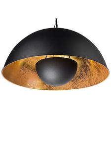 Beliani Подвесные светильники THAMES в черно-золотом исполнении - (Ш) 50 x (В) 158 x (Д) 50 см