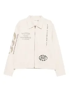 Куртка на молнии с графическим принтом Honor The Gift, нейтральный