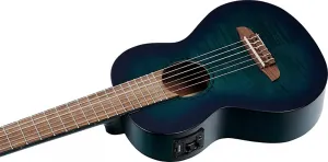 Ortega Мини/путешествующая серия акустико-электрическая гитарелла с чехлом