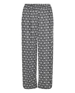 Широкие брюки Kaffe Sanne, черный