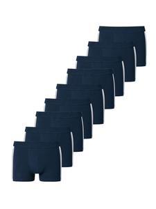 Schiesser Ретро шорты/брюки из эластичного материала 95/5 - органический хлопок, темно-синий цвет