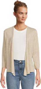Свитер Tommy Bahama Women's Shimmer Addison Cardigan, Soft Gold