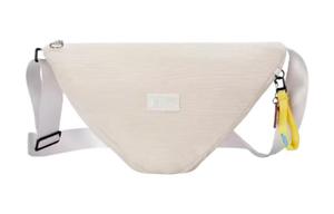 XTEP Текстильная сумка через плечо унисекс бежево-желтая, Beige Yellow