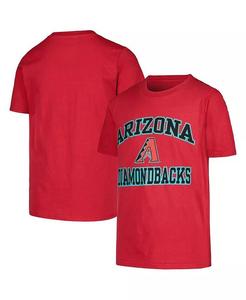 Красная футболка Big Boys Arizona Diamondbacks Heart & Soul Fanatics, красный