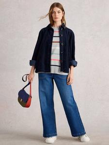 Куртка Eden из вельвета White Stuff, Dark Navy