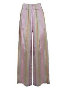 Широкие брюки в полоску ASPESI, розовый