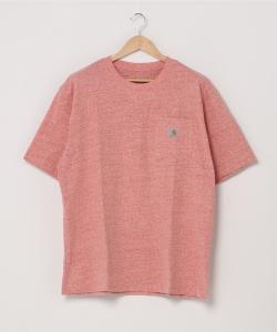 Футболка с коротким рукавом, карманом и нашивкой Carhartt, оранжевый