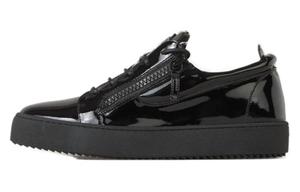 Frankie Lace up Sneakers Giuseppe Zanotti, черный