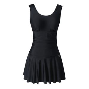 Слитный купальник женский черный Puma