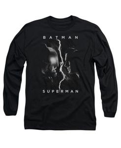 Мужская футболка с длинным рукавом Face To Face для взрослых Batman V Superman, Black