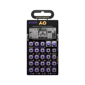 Teenage Engineering Pocket Operator PO-20 Arcade, синтезатор и секвенсор с блокировкой параметров, управлением аккордами и эффектами вставки