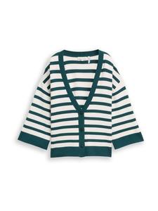 TOM TAILOR Вязаный кардиган в белом цвете