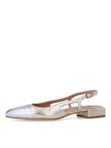 Балетки с ремешком MANFIELD, золотой