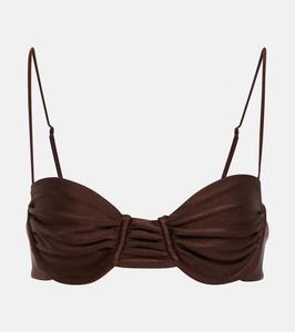 Верх бикини Миа Jade Swim, Choc Sheen