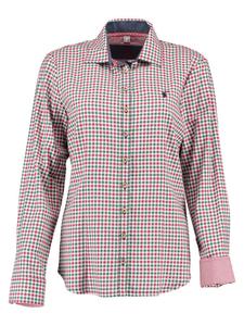 OS-Trachten Традиционная блузка Мукак темно-зеленого цвета