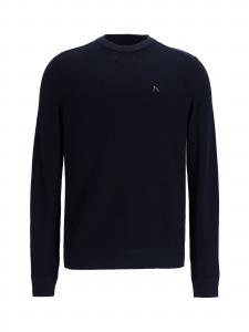 CHASIN' Свитер 'Basal Mixed' в темно-синем цвете