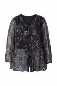 Ulla Popken Блузка в черном цвете