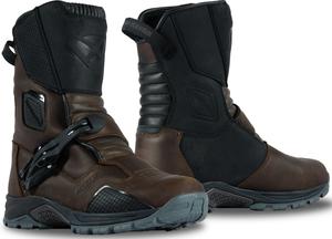 Водонепроницаемые мотоциклетные ботинки Ixon klay, Black/Brown