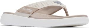 Columbia Women's Boatside Flip Lea PFG сандалии, Crushed Clay/Dark Stone