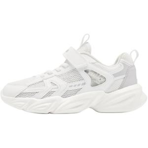 Нескользящие износостойкие низкие кроссовки для детей и подростков QIAODAN, белый