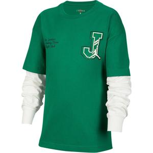 Jordan Футболка Air Pine Green для подростков