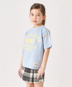 Футболка с коротким рукавом и принтом Ever Closet, цвет Saxophone