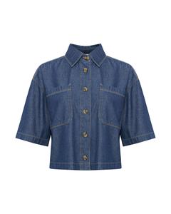 Блуза Kaffe, темно-синий