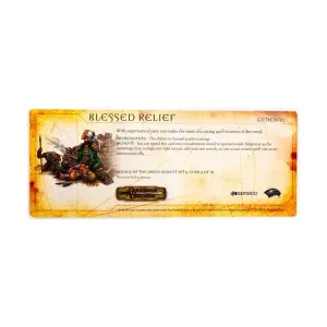 Набор 5 для ролевой игры «Наследие зеленого регента» — карта 3 из 10, «Благословенный рельеф», Dungeons & Dragons (3rd Edition) (d20) - D&D Encounters, Worldwide Gameday, & Other Promo Items