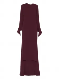 Платье макси с расклешенными рукавами от Blake Solace London, красный