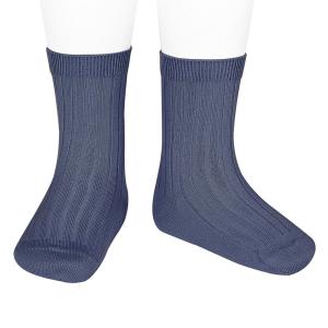 Ребристые короткие носки Condor для детей от 6 месяцев до 2 лет, идеально подходят для выпускных, церемоний поступления и церемоний поступления в детский сад.