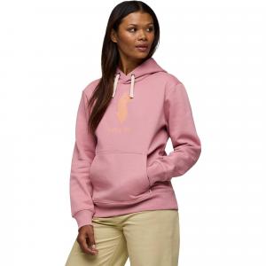 Женская толстовка с капюшоном и изображением ламы. Cotopaxi, Rose